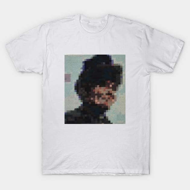 Distorted portrait T-Shirt by sparrowsskull